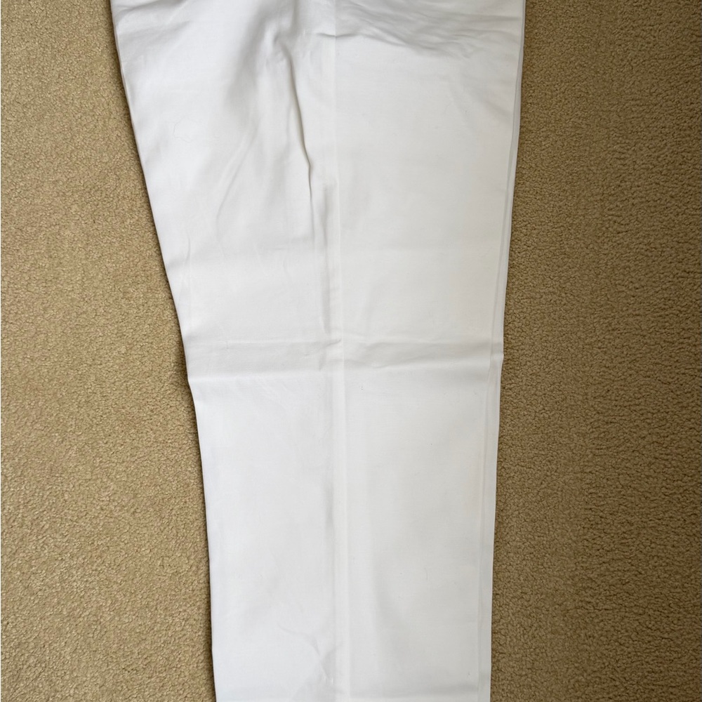 Liz Claiborne White Straight Leg Pants